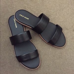 Cole Haan Leather slide sandal